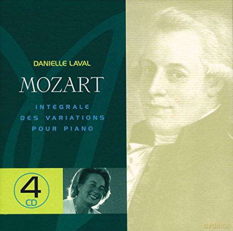 Danielle Laval: Mozart - The Complete Piano Variations [4CD]