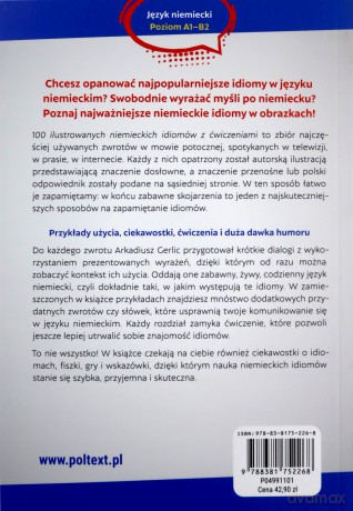 100 ilustrowanych niemieckich idiomów z ćwiczeniami. Über deutsche Redewendungen unter vier Augen - Arkadiusz Gerlic [KSIĄŻKA]