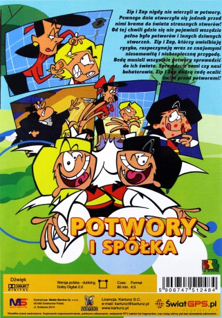 Potwory i spółka (Media Service) [DVD]
