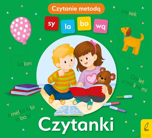 Czytanki. Czytanie metodą sylabową - Monika Sobkowiak [KSIĄŻKA]