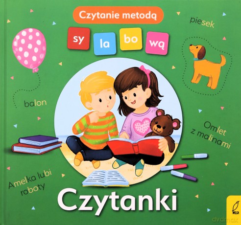 Czytanki. Czytanie metodą sylabową - Monika Sobkowiak [KSIĄŻKA]
