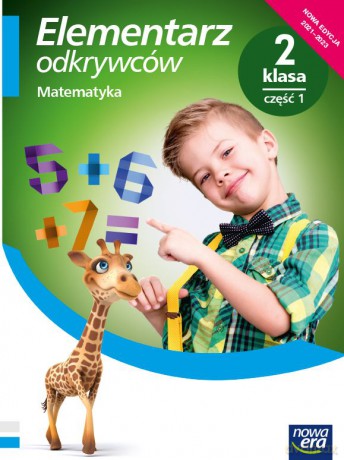 Elementarz odkrywców klasa 2 część 1 Podręcznik matematyczny Edycja 2021-2023 - Krystyna Bielenica, Maria Bura, Małgorzata Kwil [KSIĄŻKA]