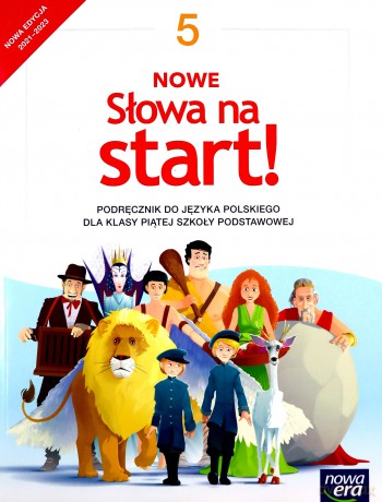 Język polski Nowe Słowa na start! podręcznik dla klasy 5 szkoły podstawowej Edycja 2021-2023 - Marlena Derlukiewicz, Anna Klimowicz [KSIĄŻKA]