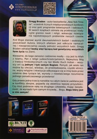 Kod Boga. Boski pierwiastek w każdym z nas - Gregg Braden [KSIĄŻKA]