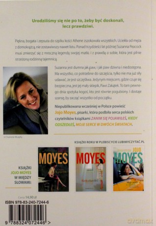 Kolory pawich piór (pocket) - Jojo Moyes [KSIĄŻKA]