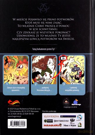 Łowczyni potworów. Komiksy paragrafowe [KOMIKS]
