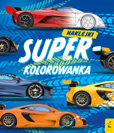 Moja niebieska kolorowanka. Superkolorowanka [KSIĄŻKA]