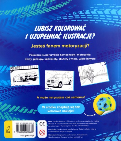 Moja niebieska kolorowanka. Superkolorowanka [KSIĄŻKA]