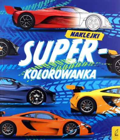 Moja niebieska kolorowanka. Superkolorowanka [KSIĄŻKA]