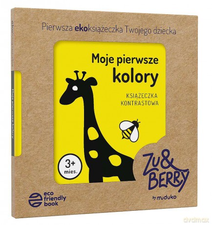 Moje pierwsze kolory. Książeczka kontrastowa - Olesia Szynkarewicz [KSIĄŻKA]