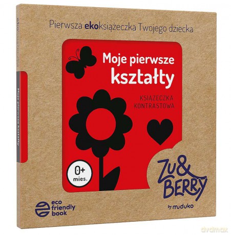 Moje pierwsze kształty. Książeczka kontrastowa [KSIĄŻKA]