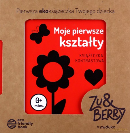 Moje pierwsze kształty. Książeczka kontrastowa [KSIĄŻKA]