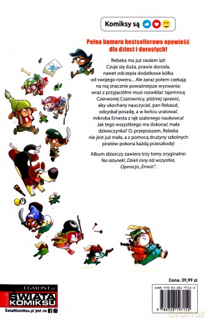 Na ratunek! Ernest i Rebeka (Tom 3) - Guillaume Bianco, Antonello Dalena [KOMIKS]