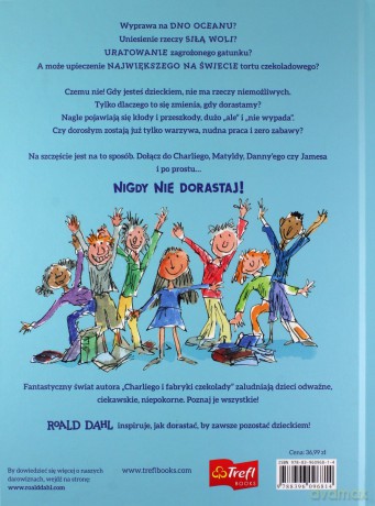 Nigdy nie dorastaj! - Roald Dahl [KSIĄŻKA]