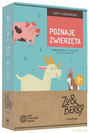 Poznaję zwierzęta. Karty obrazkowe [KSIĄŻKA]