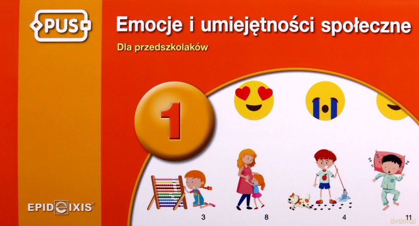 PUS Emocje i umiejętności społeczne 1 dla przedszkolaków - Demczuk Urszula [KSIĄŻKA]