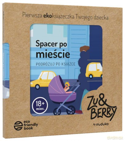 Spacer po mieście. Podróżuj po książce 18 mies.+ [KSIĄŻKA]