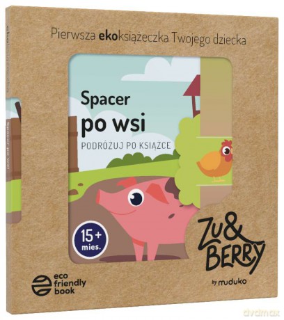 Spacer po wsi. Podróżuj po książce 15 mies.+ [KSIĄŻKA]