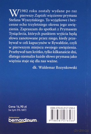 Spotkania z Prymasem Stefanem Wyszyńskim - Waldemar Rozynkowski [KSIĄŻKA]