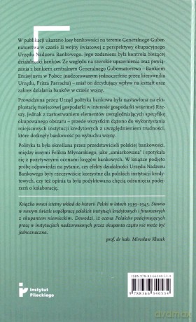 Urząd Nadzoru Bankowego dla Generalnego Gubernatorstwa - Andrzej Gójski [KSIĄŻKA]