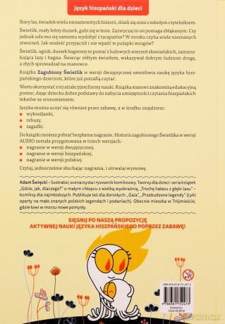 Zagubiony Świetlik. Lucerito Perdido. W wersji dwujęzycznej dla dzieci - Adam Święcki [KSIĄŻKA]
