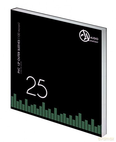 Audio Anatomy: 25x 12 Inch PVC Outer Sleeves (100 Micron)