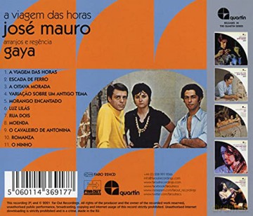 Jose Mauro: A Viagem Das Horas [CD]
