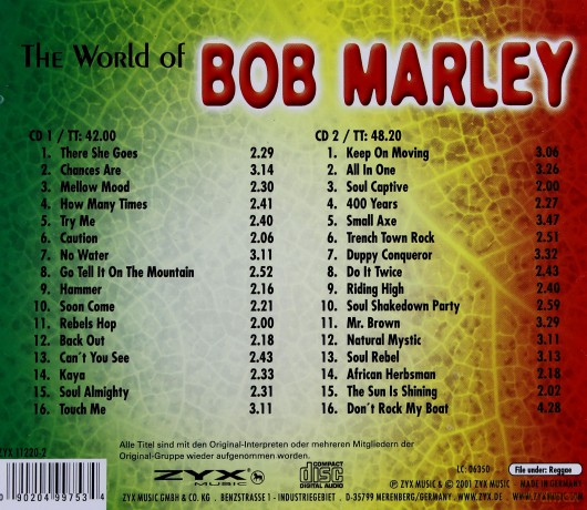 W.o. Bob Marley [2CD]