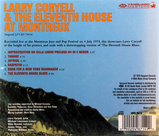 Larry Coryell: At Montreux [CD]