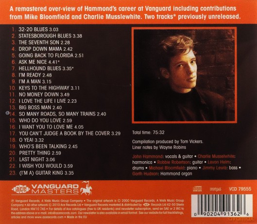 John Hammond: Best Of The Vanguard [CD]