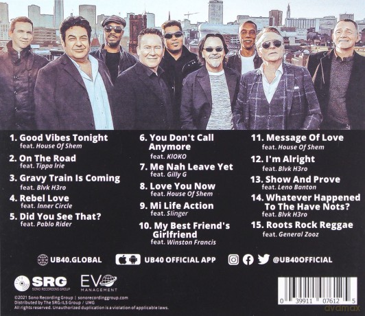 Ub40: Bigga Baggariddim [CD]