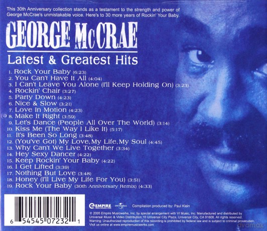Latest & Greatest Hits [CD]