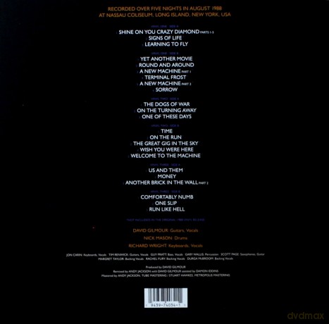 Pink Floyd: Delicate Sound Of Thunder [3xWinyl]