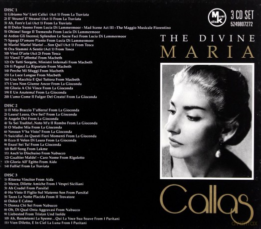 Maria Callas: Divine [3CD]