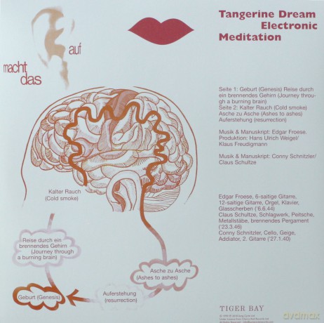 Tangerine Dream: Electronic Meditation (Orange) [Winyl]