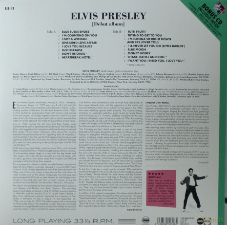 Elvis Presley: Elvis Presley (Debut Album) (+Bonus CD: Elvis Presley) (+Elvis) [2xWinyl]
