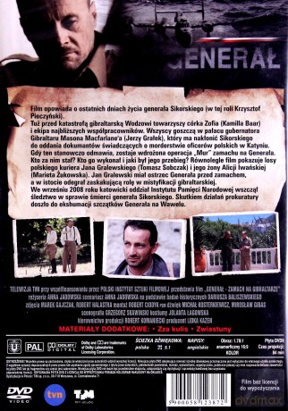 Generał - zamach na Gibraltarze [DVD]