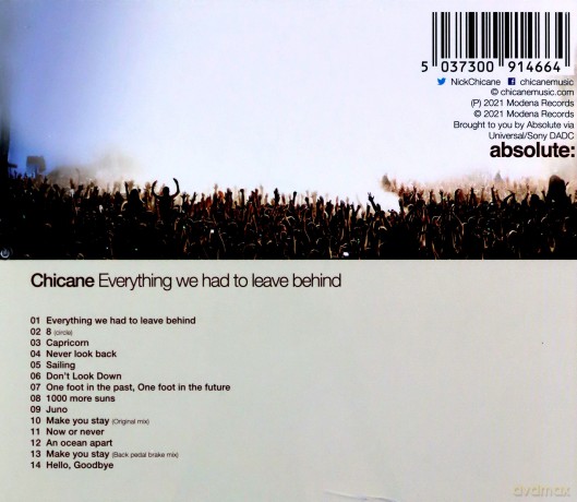 Chicane: Everything We Had To Leave Behind [CD]
