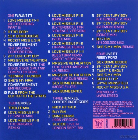 Sigue Sigue Sputnik: Flaunt It (Deluxe) (Capacity Wallet) [4CD]