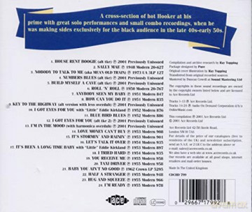 John Lee Hooker: House Rent Party [CD]