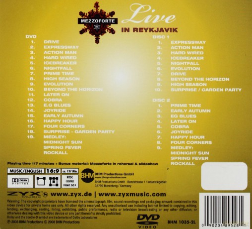 Live In Reykjavik (Deluxe Edit) [2CD]+[DVD]