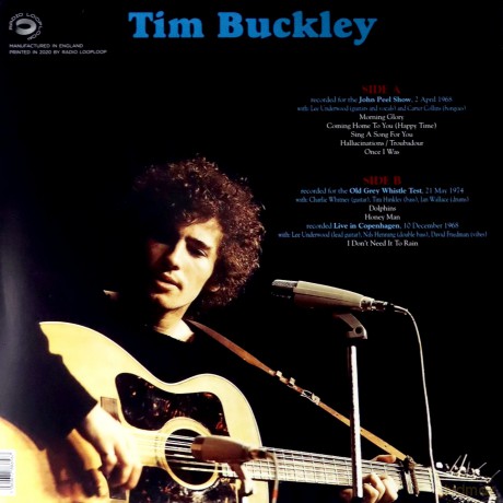 Tim Buckley: John Peel Session 1968Ogwt1974 And Copenhagen 1968 [Winyl]
