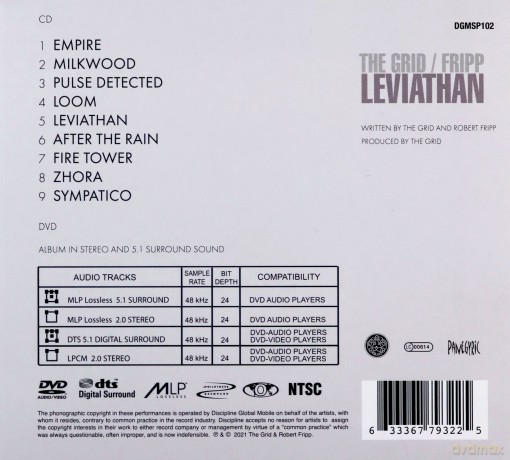 Grid/Fripp: Leviathan [2xWinyl]