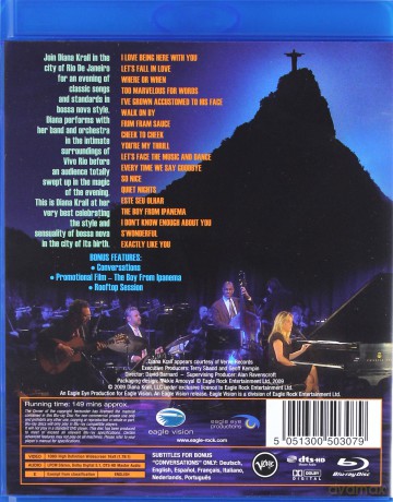 Diana Krall: Live in Rio [Blu-Ray]