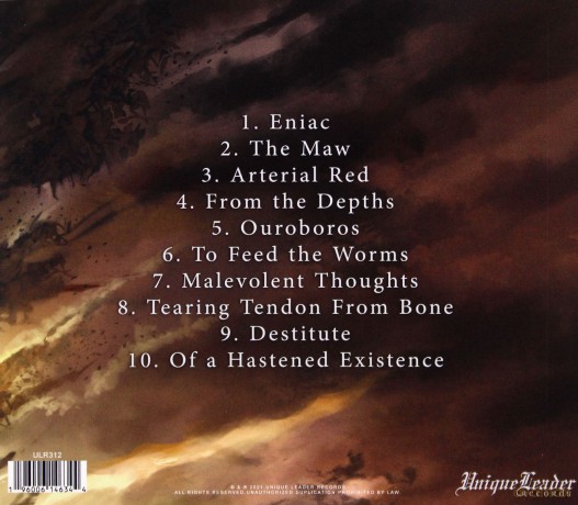 Cognitive: Malevolent Thoughts Of A Hastened Extinction [CD]