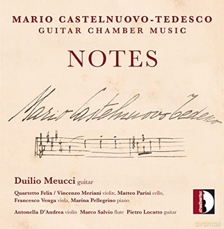 Duilio Meucci: Mario Castelnuovo-Tedesco: Notes [CD]