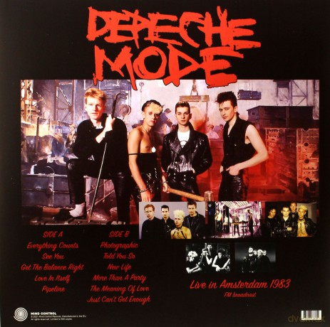 Depeche Mode: More Than A Party In Amsterdam Live 1983 [Winyl]
