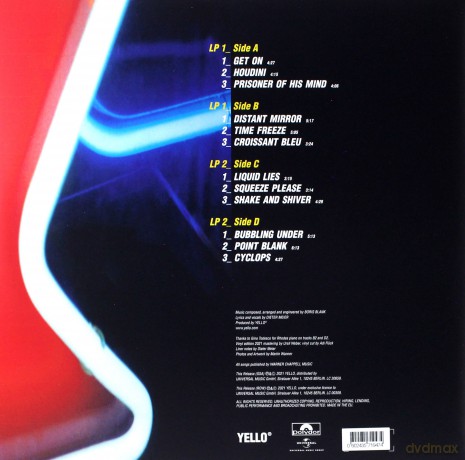 Yello: Motion Picture [2xWinyl]
