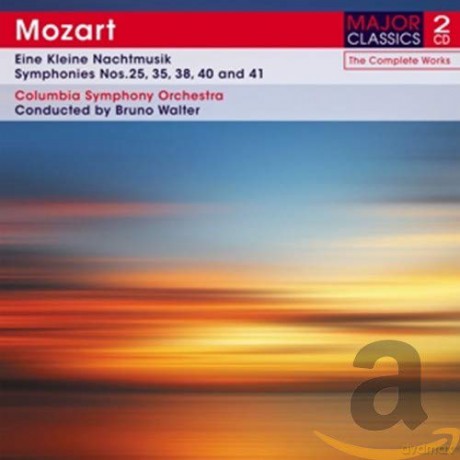 Bruno Walter: Mozart Symp 25 35 38 40 And 41 [2CD]