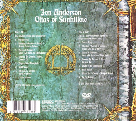 Jon Anderson: Olias Of Sunhillow (Expanded & Remastered) [2CD]
